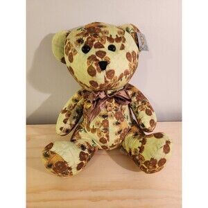 Van Gogh Exhibit Sunflowers Teddy Bear - Large 15" Size
